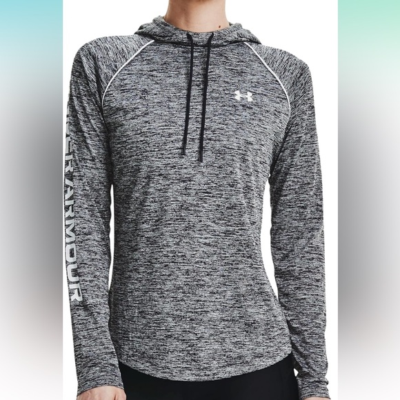 UNDER ARMOUR UA TECH SCOOP NECK LIGHTWEIGHT HOODIE NWT SZ LARGE #290 - Picture 1 of 3